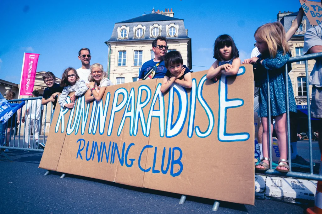 Pancarte Run in Paradise Running club